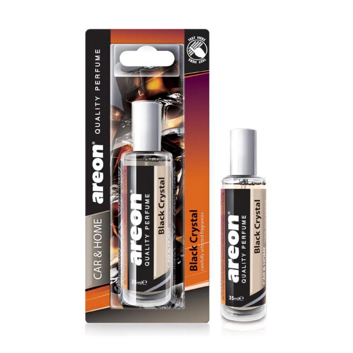 AREON - Aromatizante Areon Black Crystal 35 ml Perfume para Auto