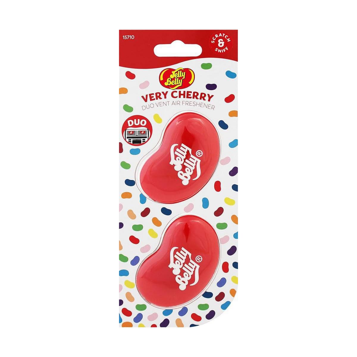 JELLY BELLY - Aromatizante Auto Jelly Belly Duo Very Cherry