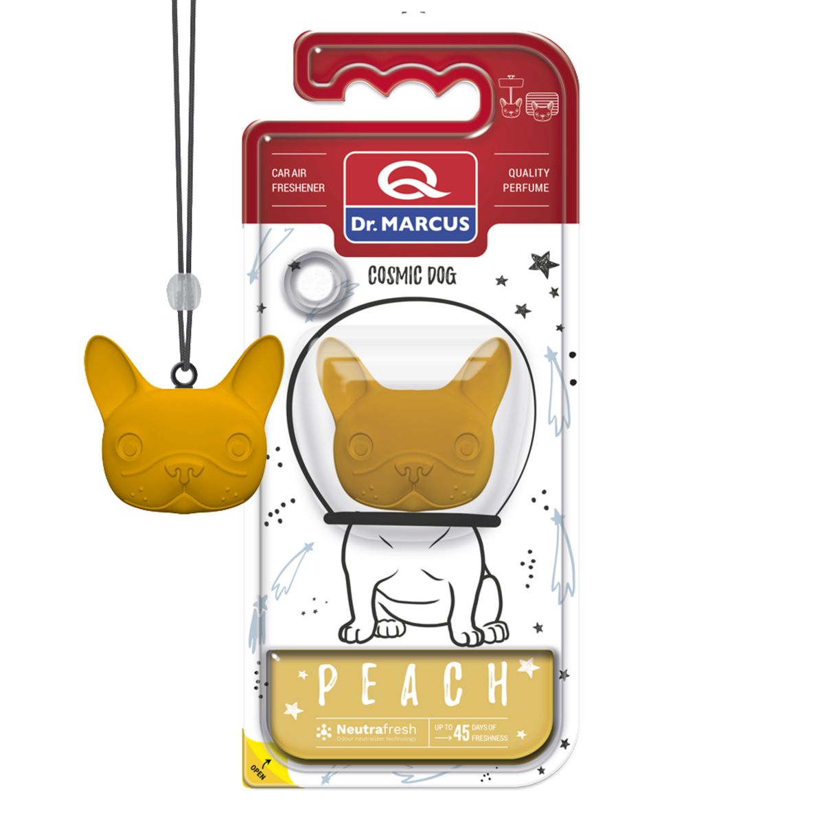 DR MARCUS - Aromatizante Dr Marcus Cosmic Dog Durazno para Auto