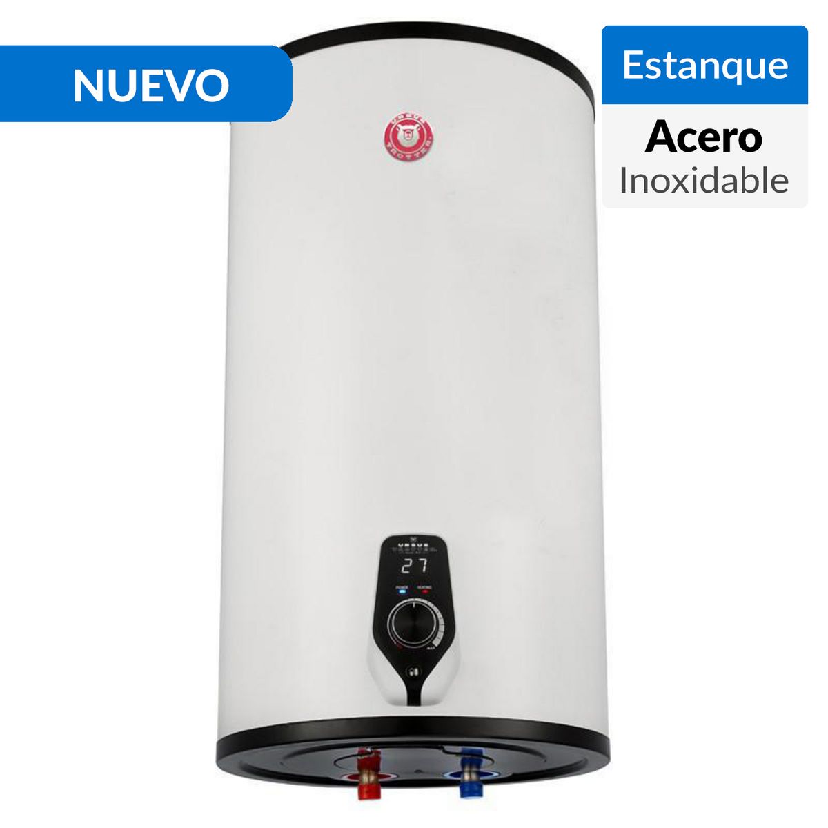 URSUS TROTTER - Termo Eléctrico 50 Litros 2000 W de Muro