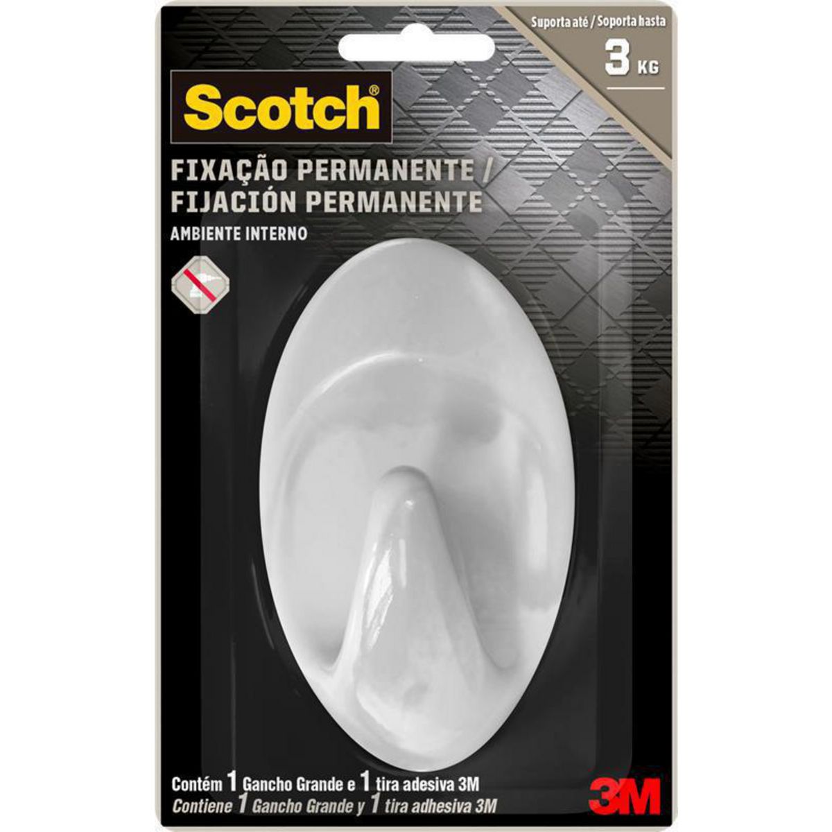 SCOTCH - Gancho Permanente L 3 kg