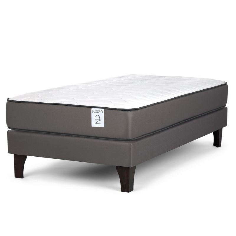 ROSEN - Cama 1 Plaza Europea New Style 2 Plus Gris