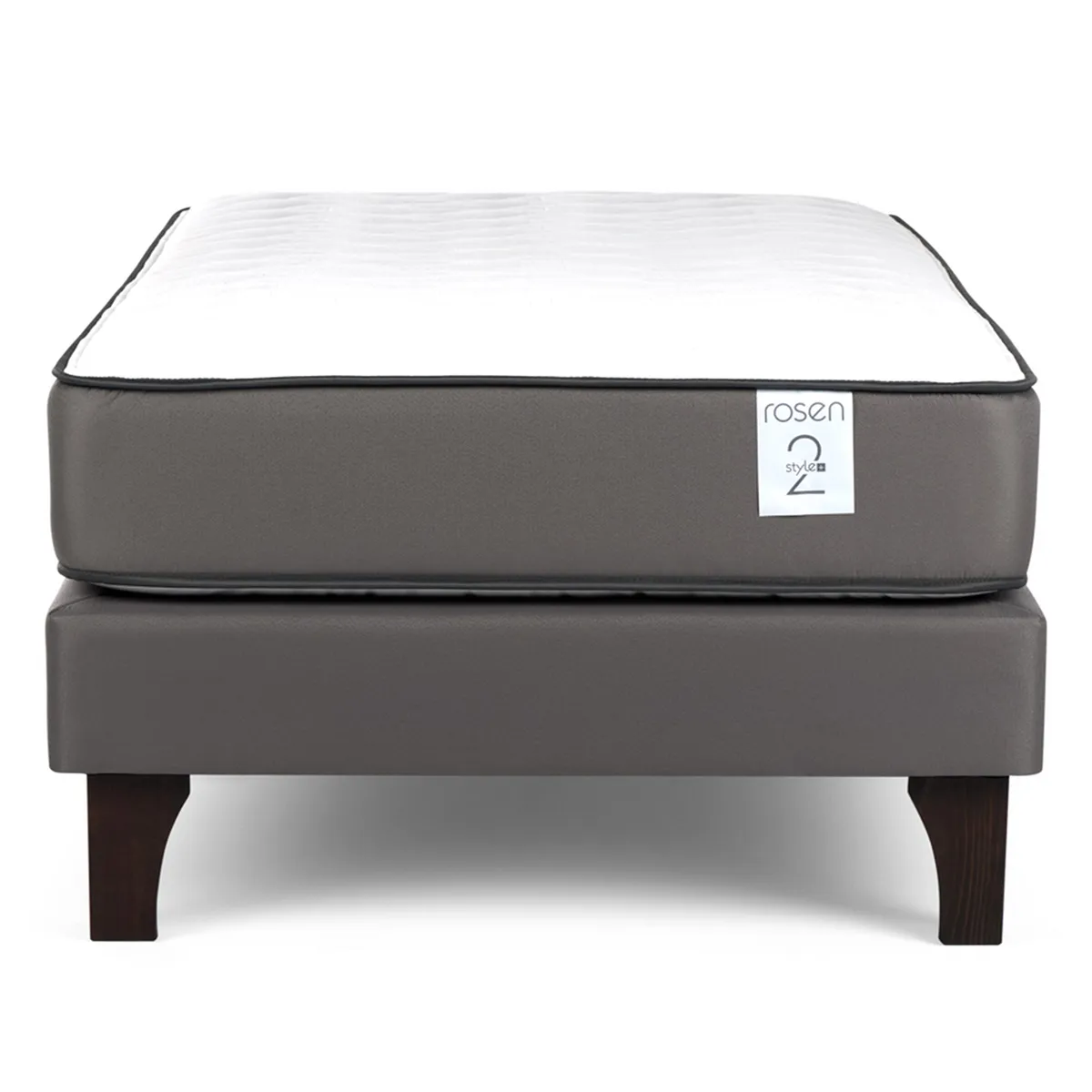 ROSEN - Cama 1 plaza Europea New Style 2 Plus Gris