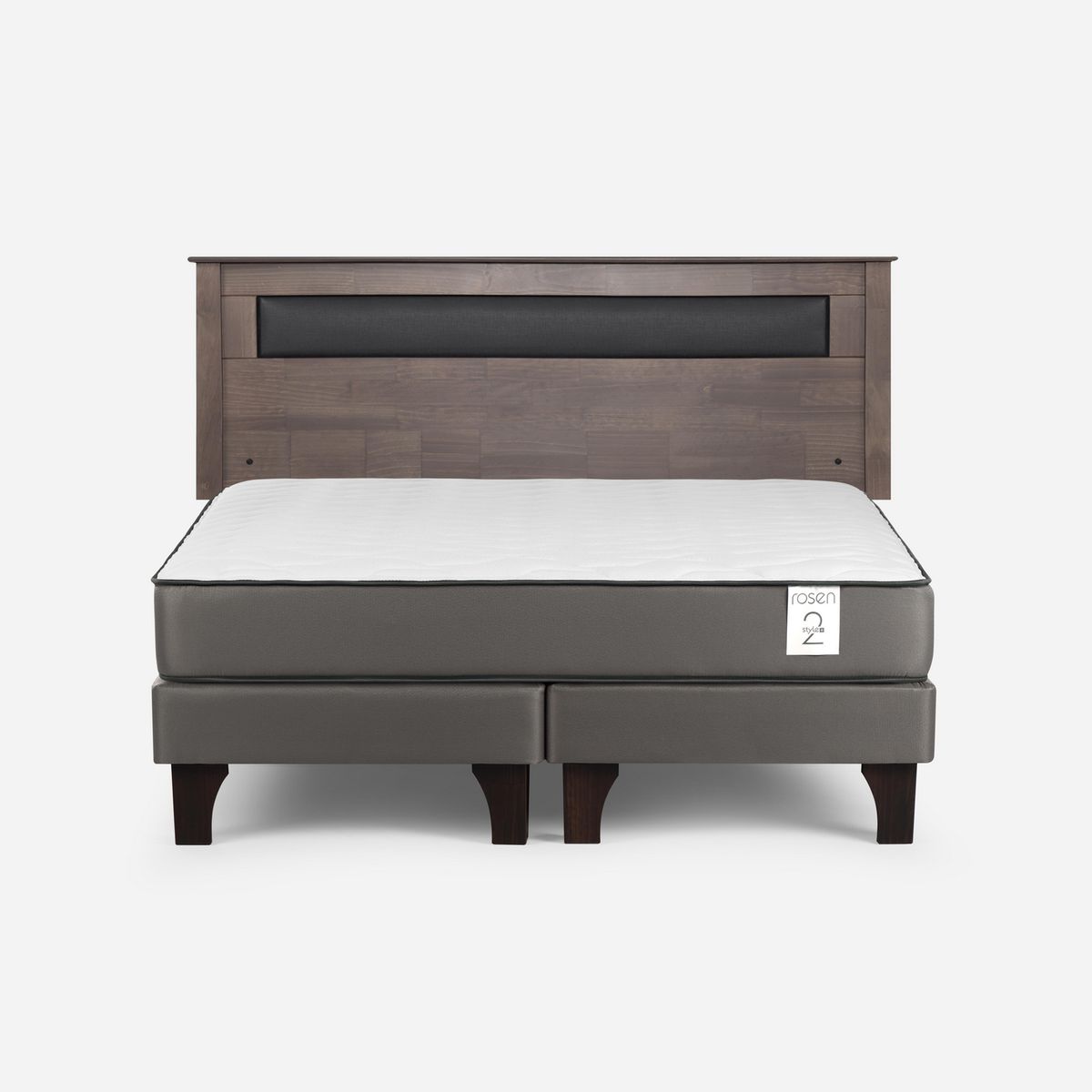 ROSEN - Cama King Europea New Style 2 Plus + Respaldo