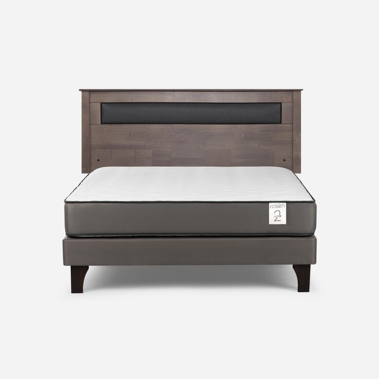 ROSEN Cama 2 Plazas Europea New Style 2 Plus + Respaldo
