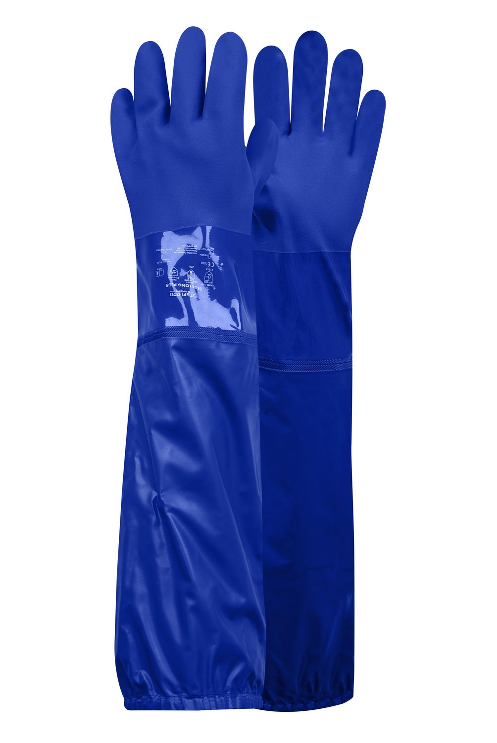 STEELPRO - Guante Bluelong de PVC M AZUL