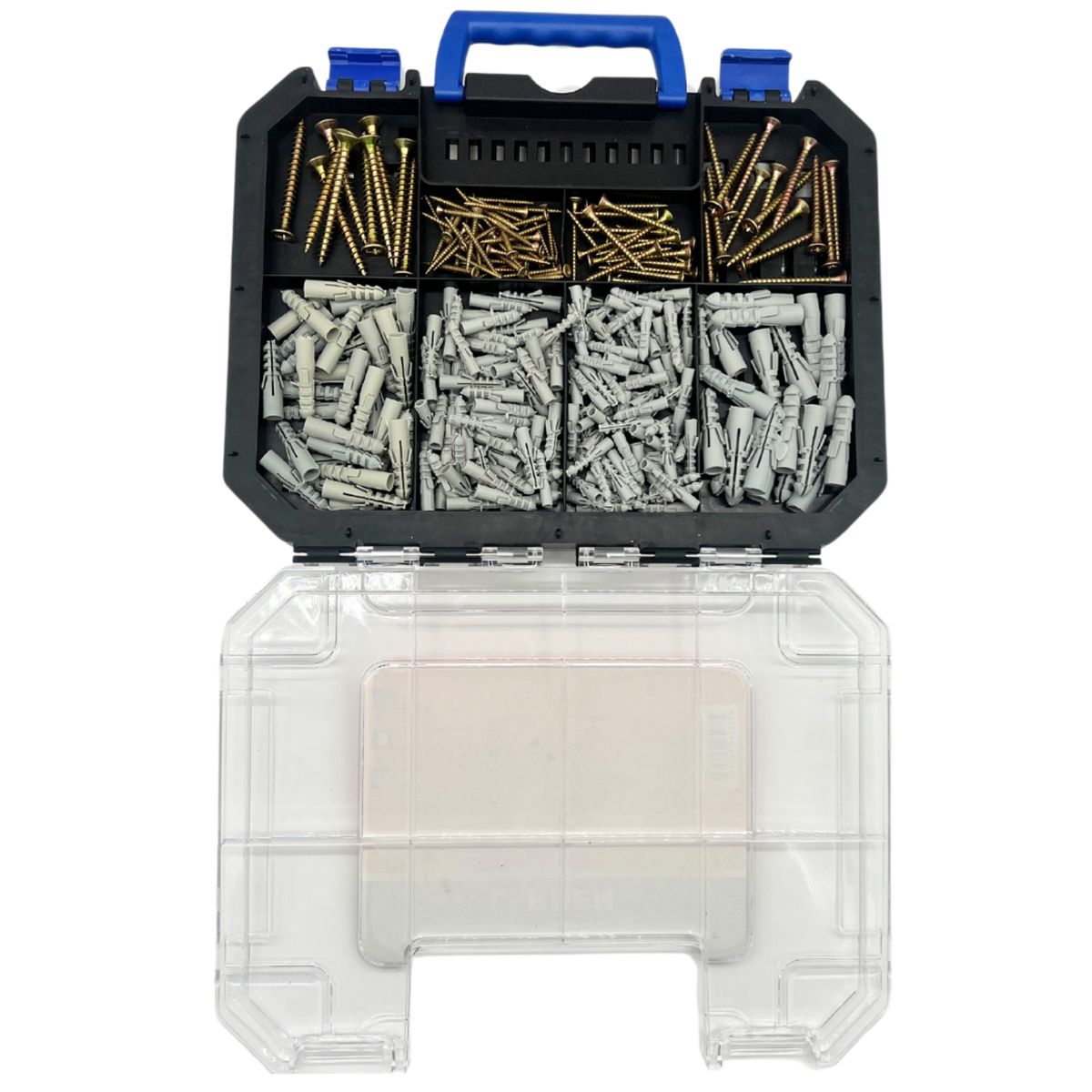 LERNEN - Kit brocas, tarugos y tornillos 400 piezas