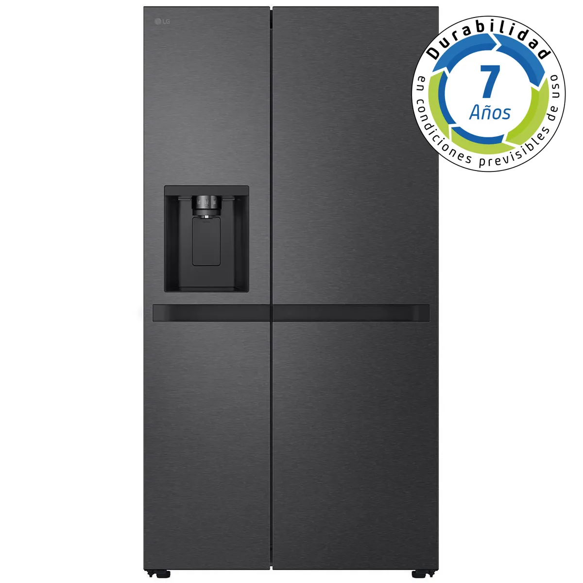 Refrigerador Side by Side No Frost 621 Litros Negro GS66SPM, marca LG - Foto Principal