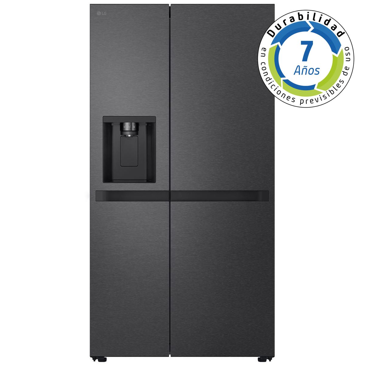 Refrigerador Side by Side No Frost 621 Litros Negro GS66SPM, marca LG - Foto Principal