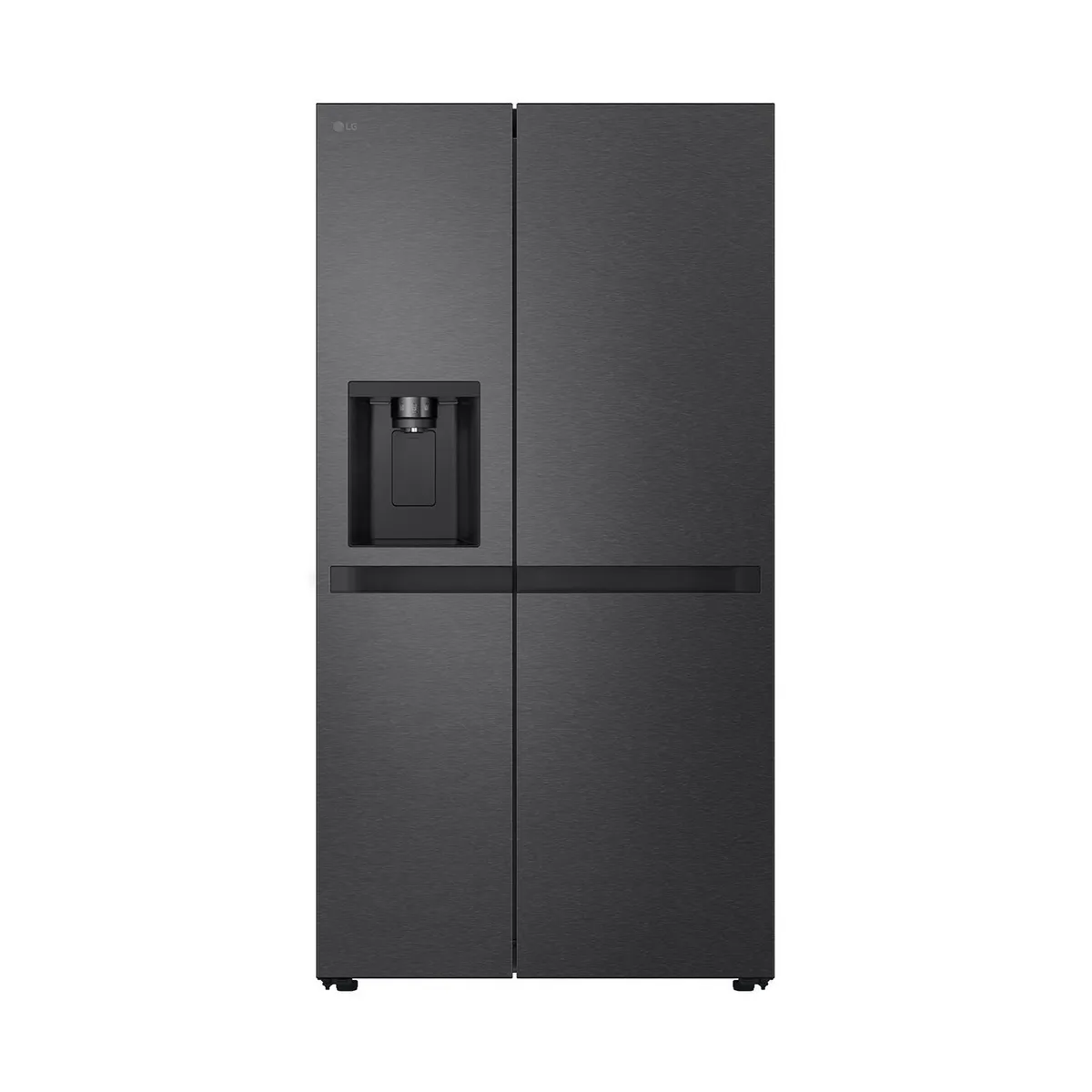 LG - Refrigerador 2 Puertas Side by Side No Frost 621 Litros Negro Esencial Matte GS66SPM