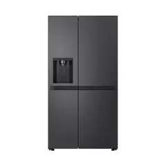 LG - Refrigerador Side by Side No Frost 621 Litros Negro Esencial Matte GS66SPM