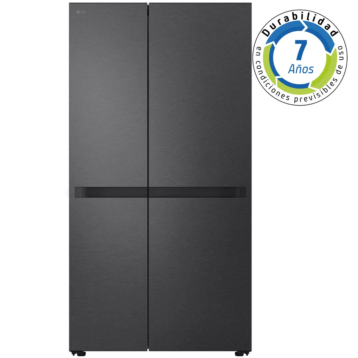 LG - Refrigerador 2 Puertas Side by Side No Frost 658 Litros Negro GS66BPM