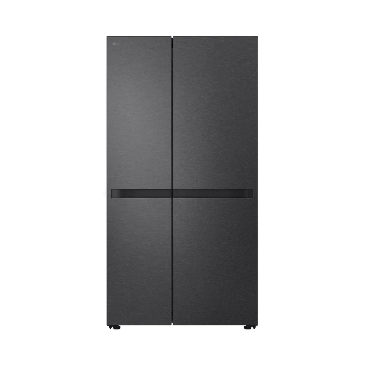 LG - Refrigerador 2 Puertas Side by Side No Frost 658 Litros Negro Esencial Matte GS66BPM