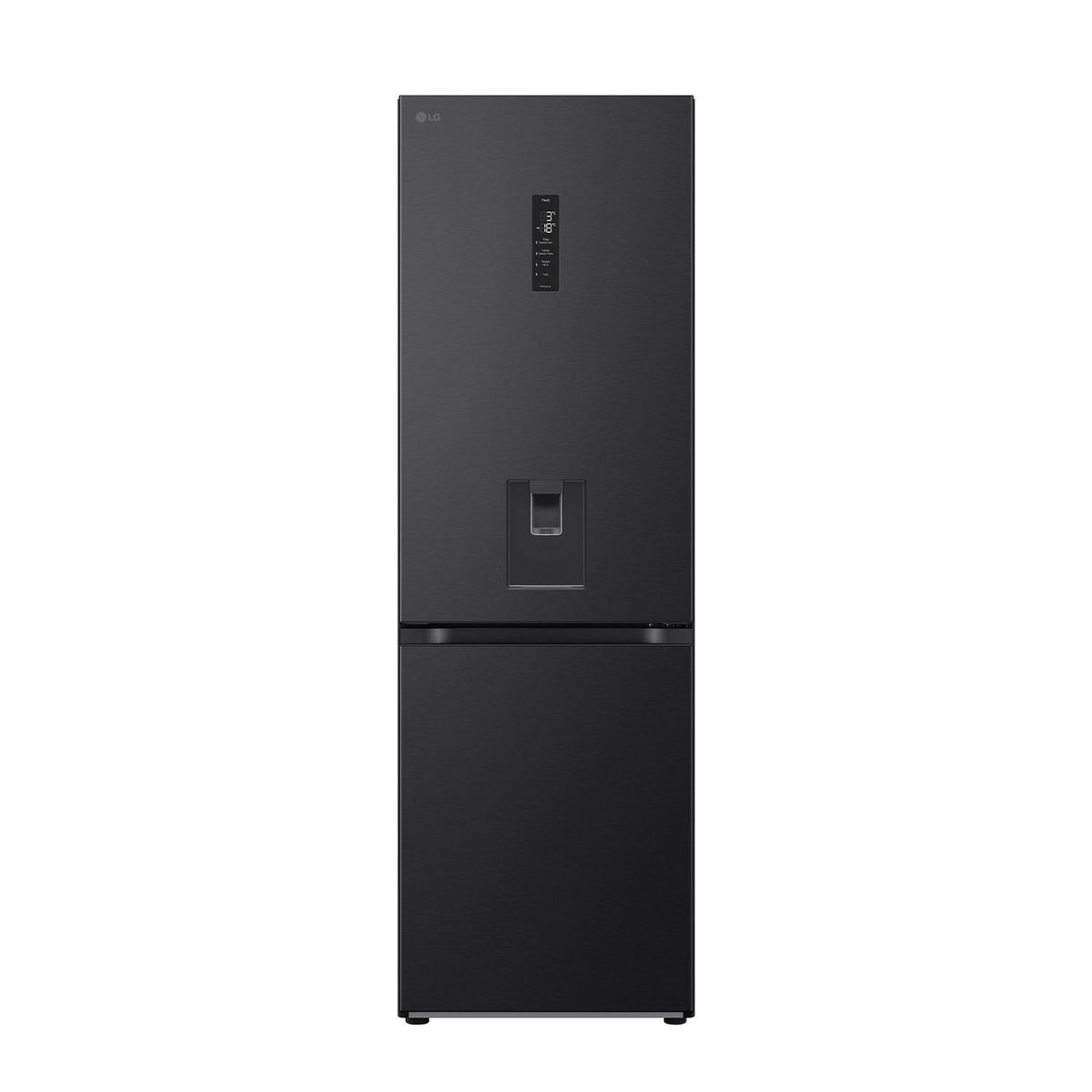 LG - Refrigerador Bottom Freezer No Frost 344 Litros Essence Black Steel GB37SPT