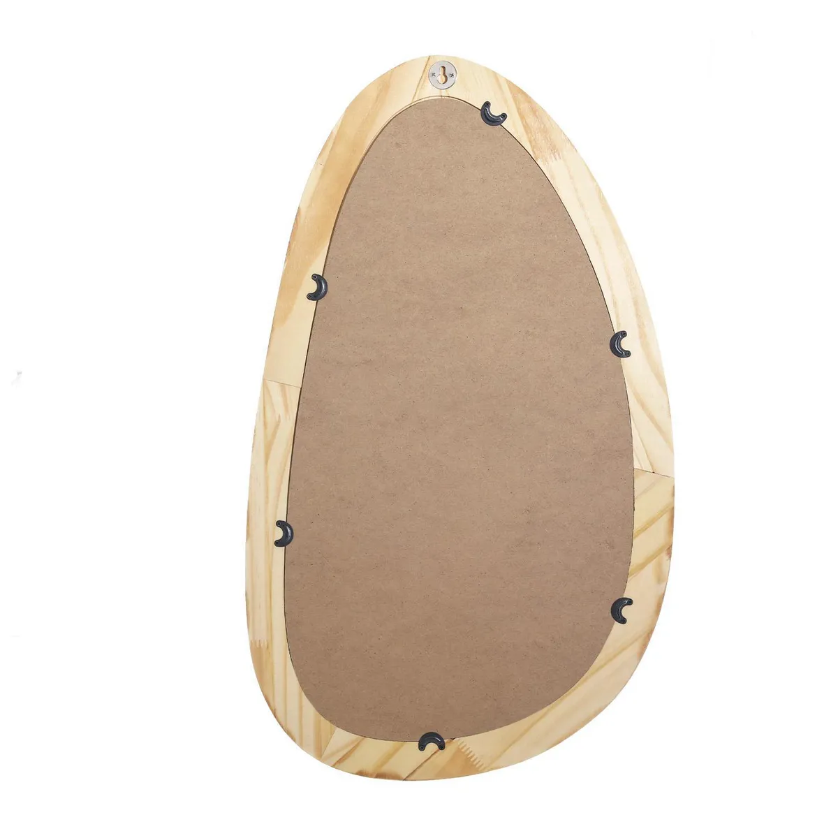 JUST HOME COLLECTION - Espejo Decorativo Forma Ovalada 36x1.2 cm Beige OI25