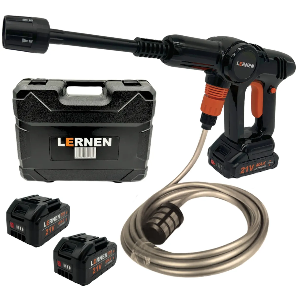 LERNEN - Hidrolavadora Batería 21 V 30 Bar Hidroinpro