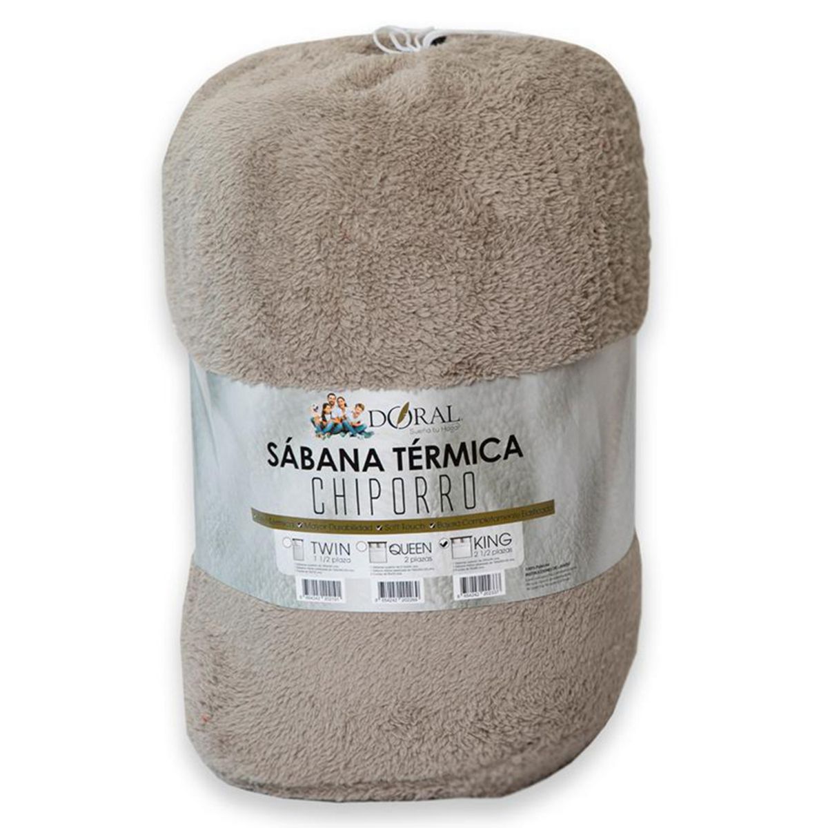 DORAL - Sábana Chiporro Liso 2 plazas Surtido