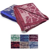 Pack Frazadas Jacquard Jacquard King Surtido