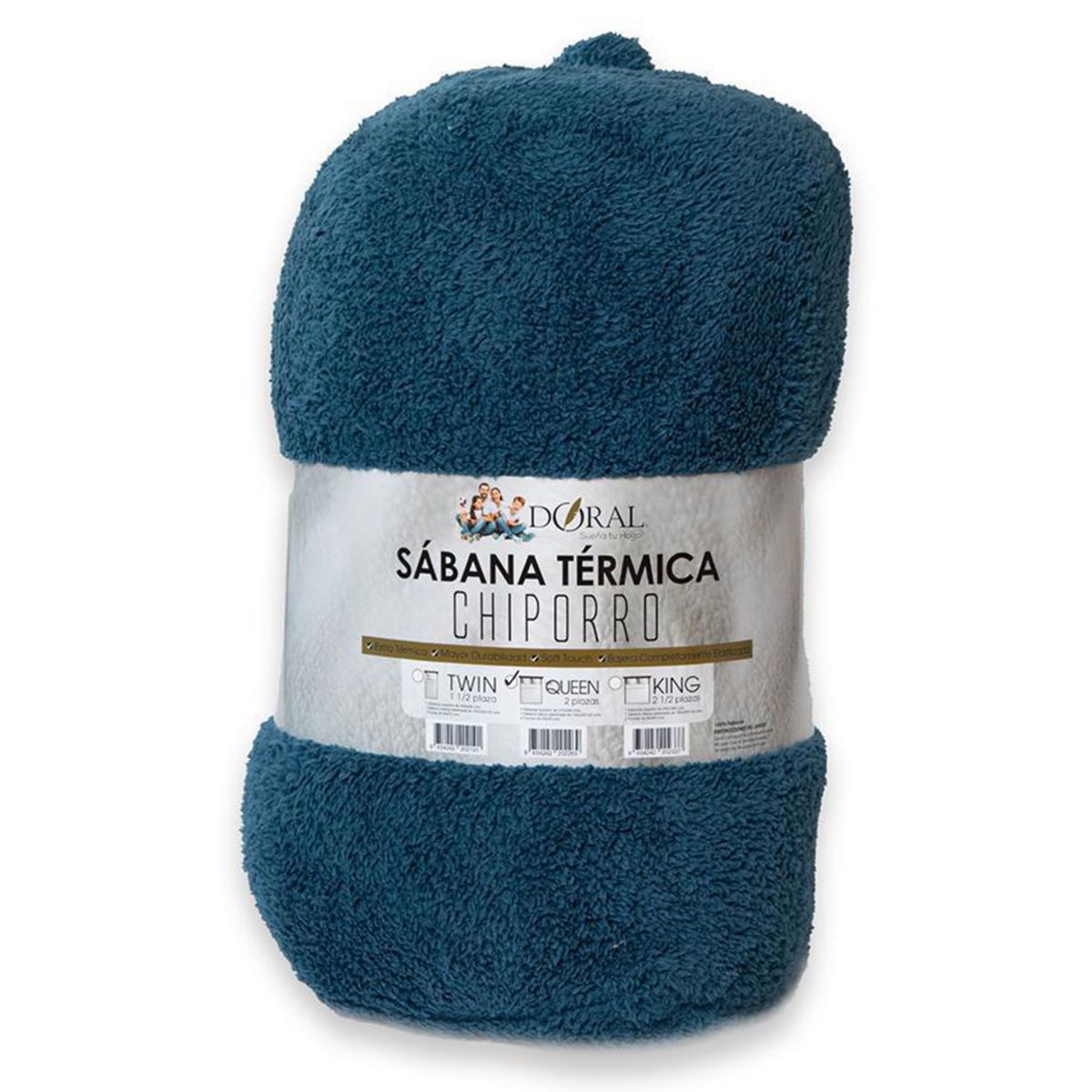 DORAL - Sábana Chiporro Lisa King Mix