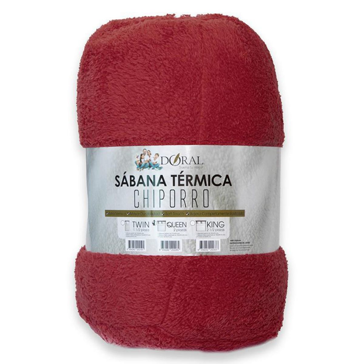 DORAL - Sábana Chiporro Lisa King Mix