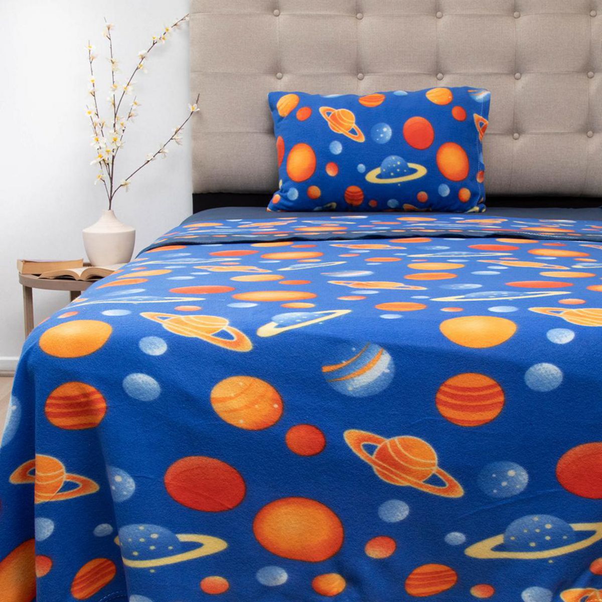 DORAL - Sábana Polar Kids Espacio 1.5 plazas MUlticolor