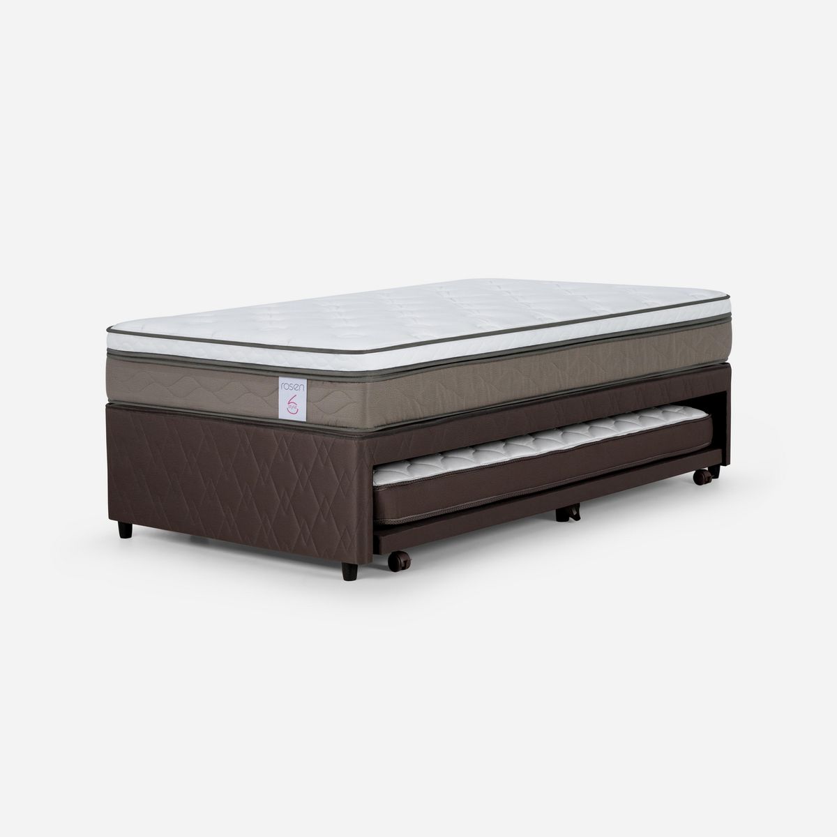 ROSEN - Diván 1.5 plazas New Style 6 Plus Café