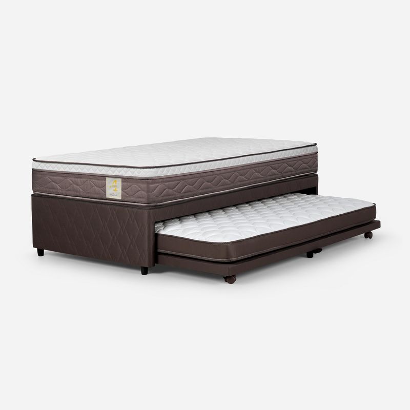 ROSEN - Divan 1.5 plazas New Style 4 Plus  Chocolate