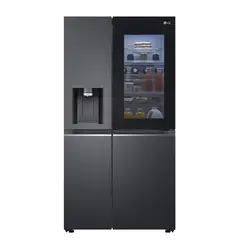 LG - Refrigerador Side by Side 2 Puerta(s) No Frost 598 Litros Matte Black GS66SXTC