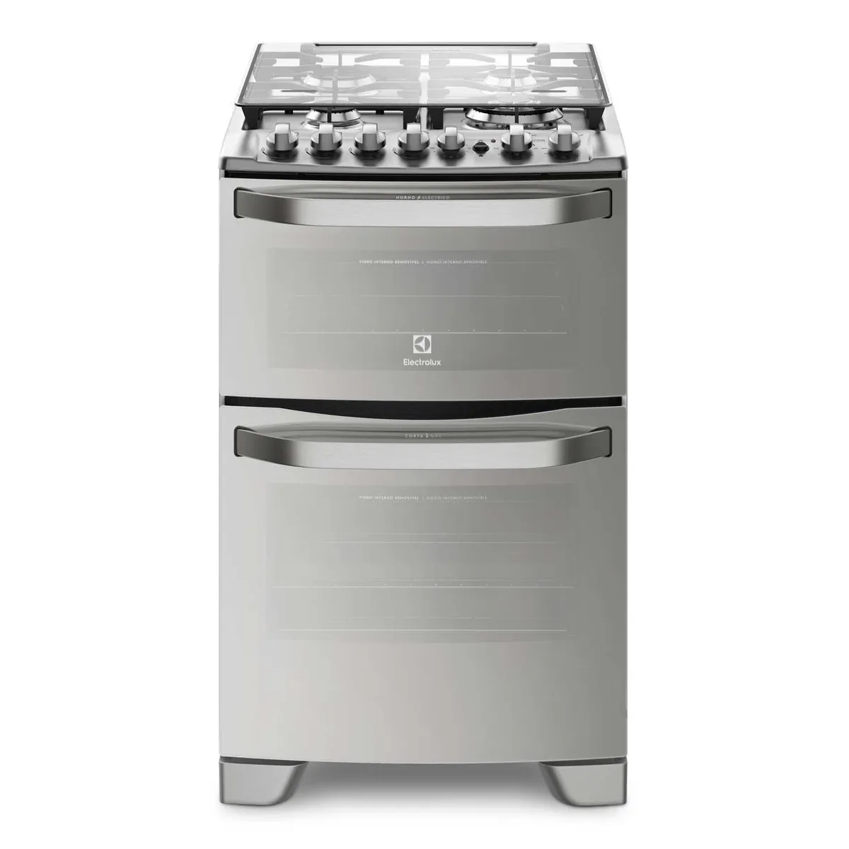 ELECTROLUX - Cocina a Gas 4 Platos Inox 56DXA