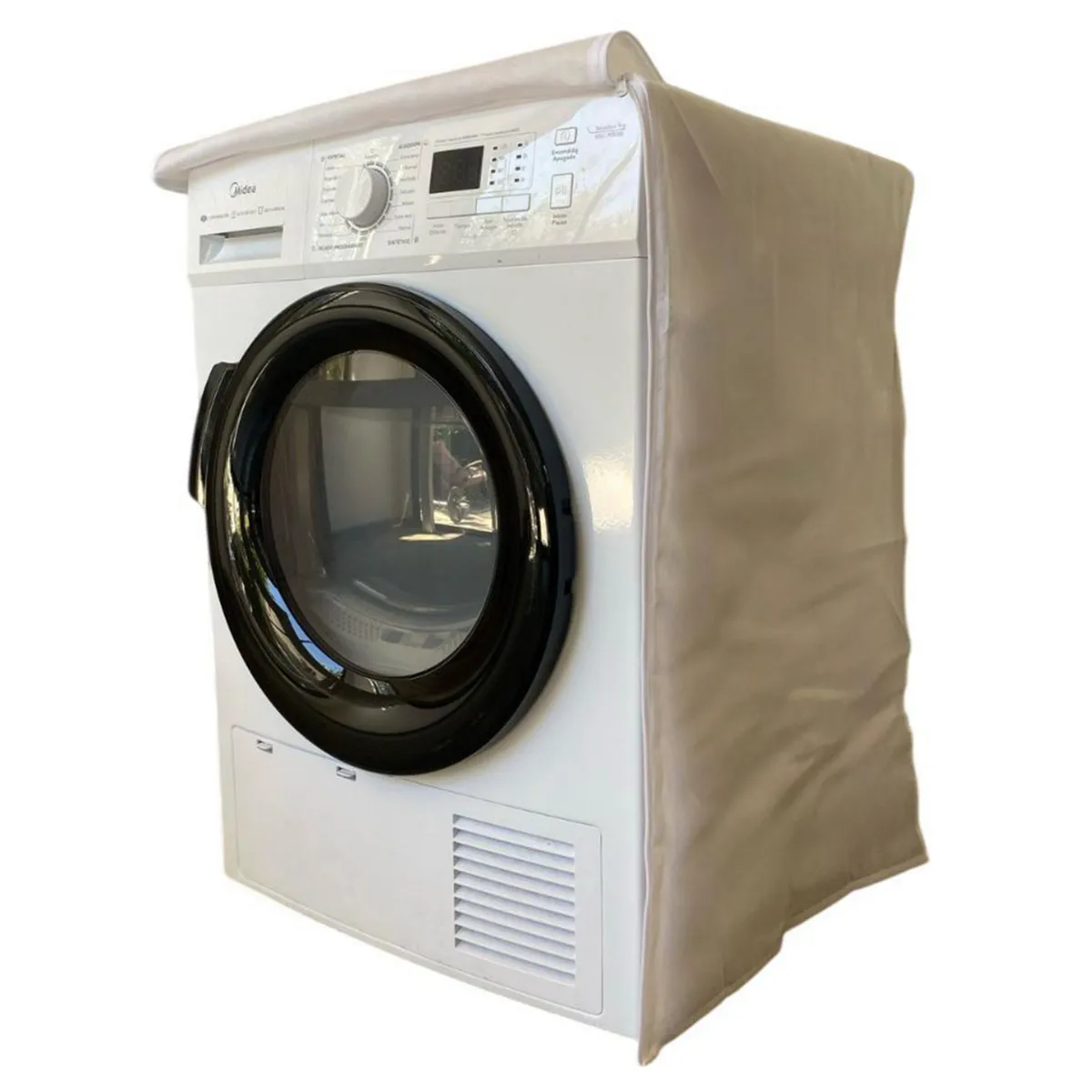 FMNP - Funda lavadora/secadora frontal blanco