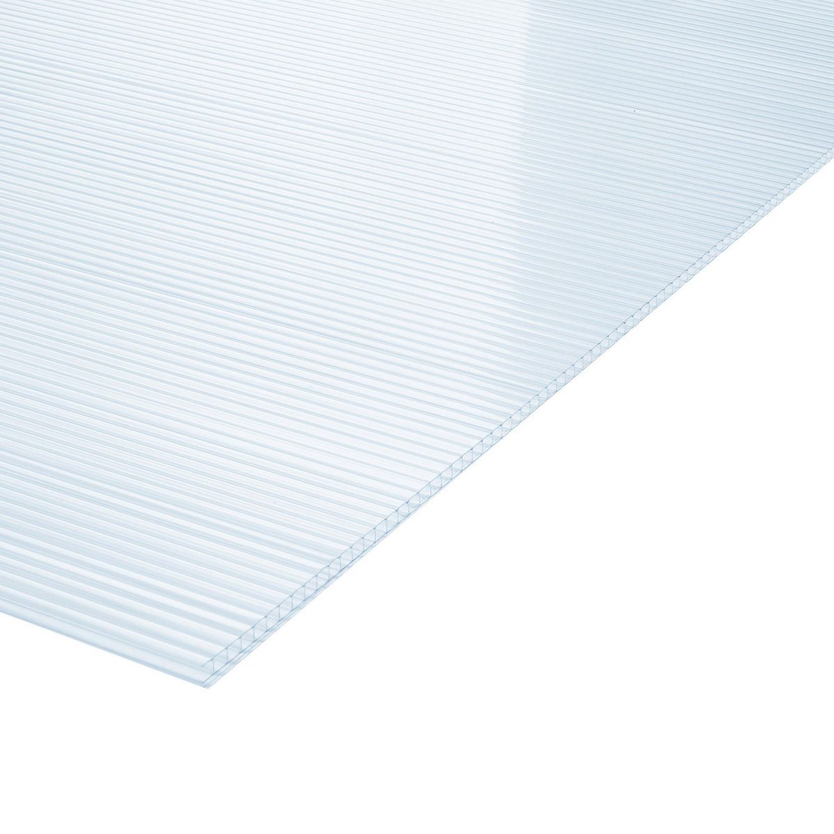 FEMOGLAS - Plancha Policarbonato Alveolar 10 mm 105x290 cm Transparente