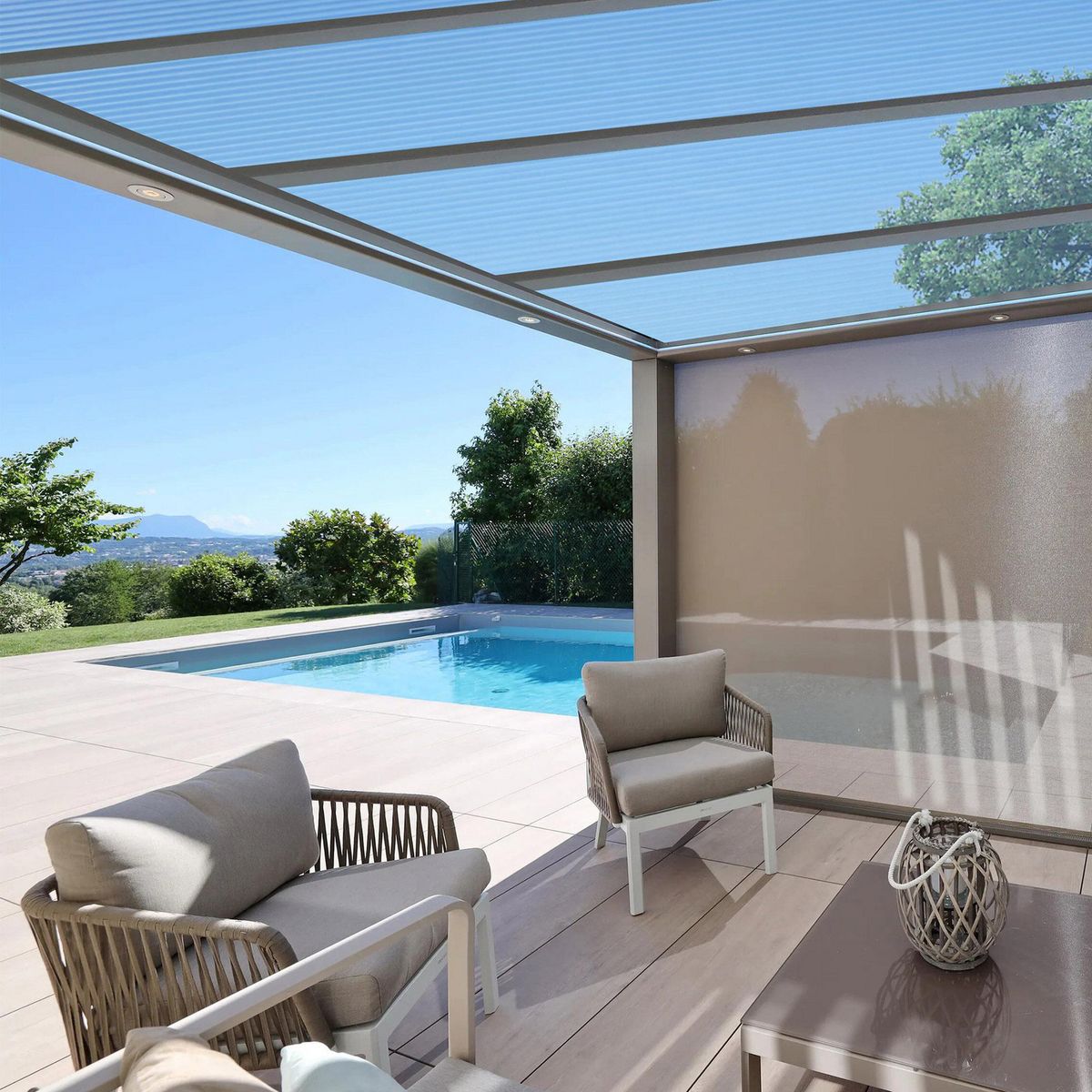 FEMOGLAS - Plancha Policarbonato Alveolar 10 mm 105x290 cm Transparente