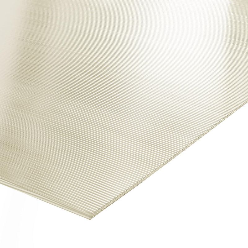 FEMOGLAS - Plancha Policarbonato Alveolar 6 mm 105x290 cm Perla