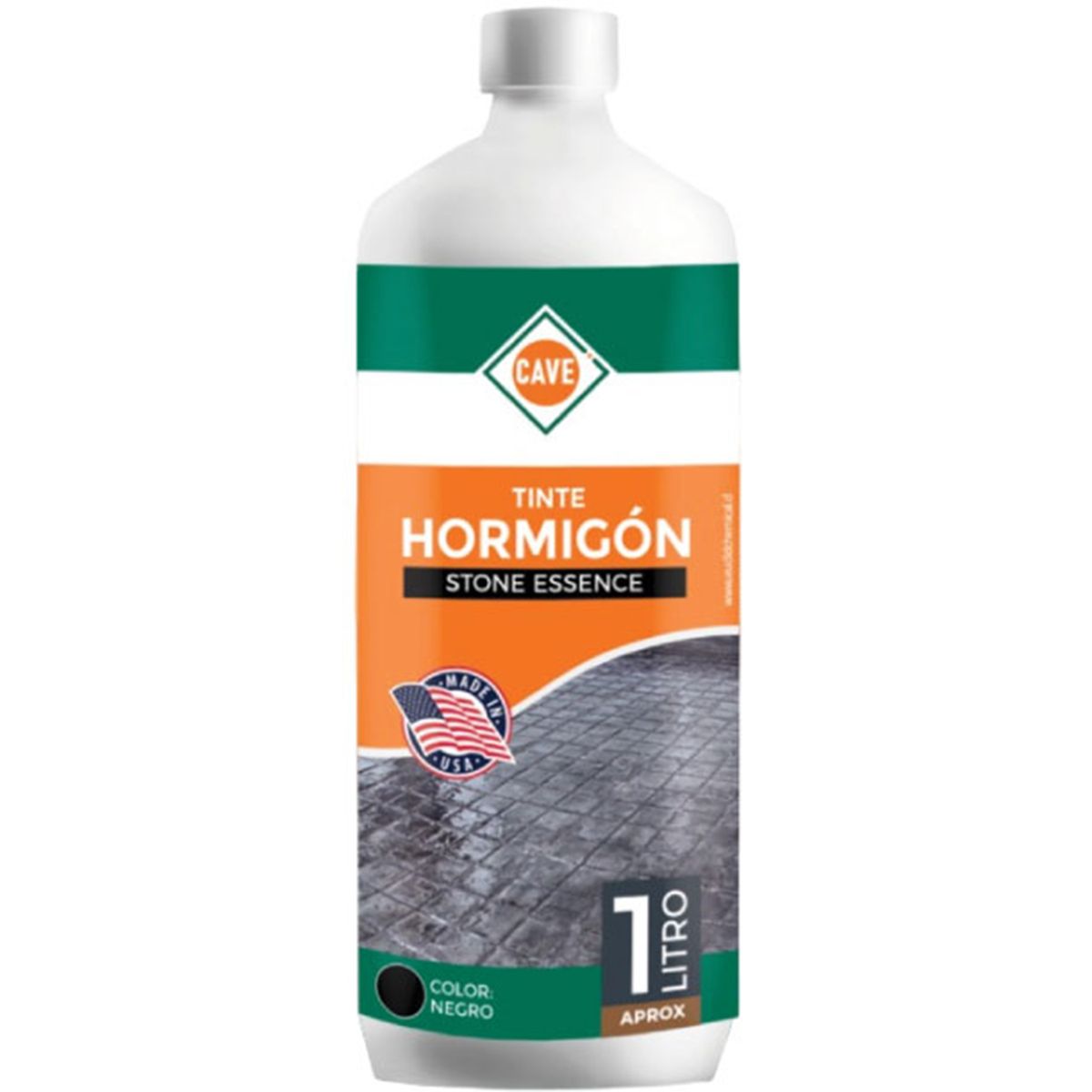 CAVE - Tinte hormigon Stone Esen negro 946 ml