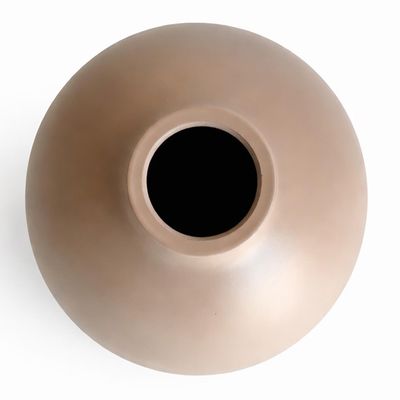 Imagen 2 del producto Florero ovalado biobamboo beige 14x26 cm