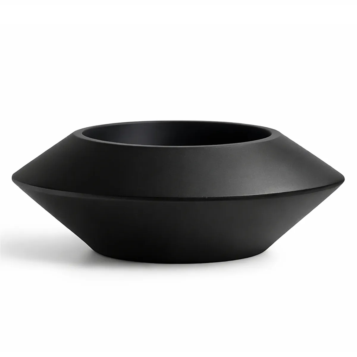 Porta Maceta Biobamboo Negro 18X7, marca DECOGREEN - Foto Principal