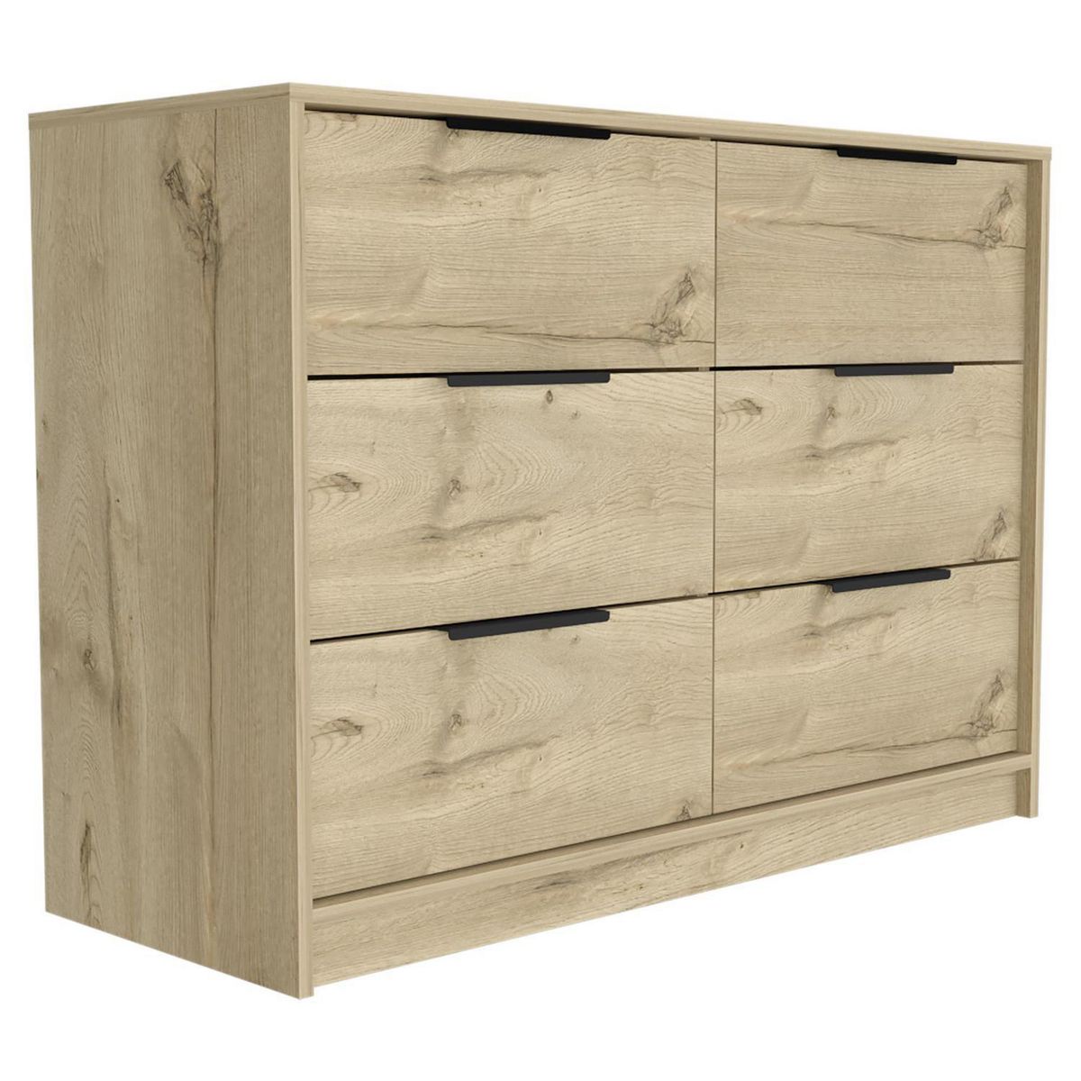 TUHOME - Cómoda 4 Cajón(es) Kaia 107x77.6x41.3 cm Duna