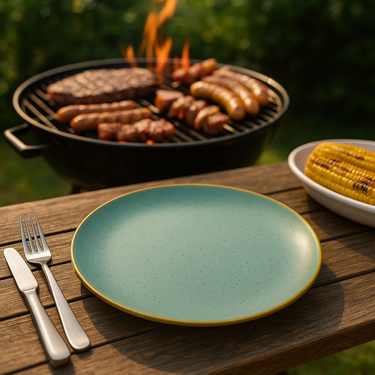 DECOGREEN - Plato 20 cm Biobamboo Menta