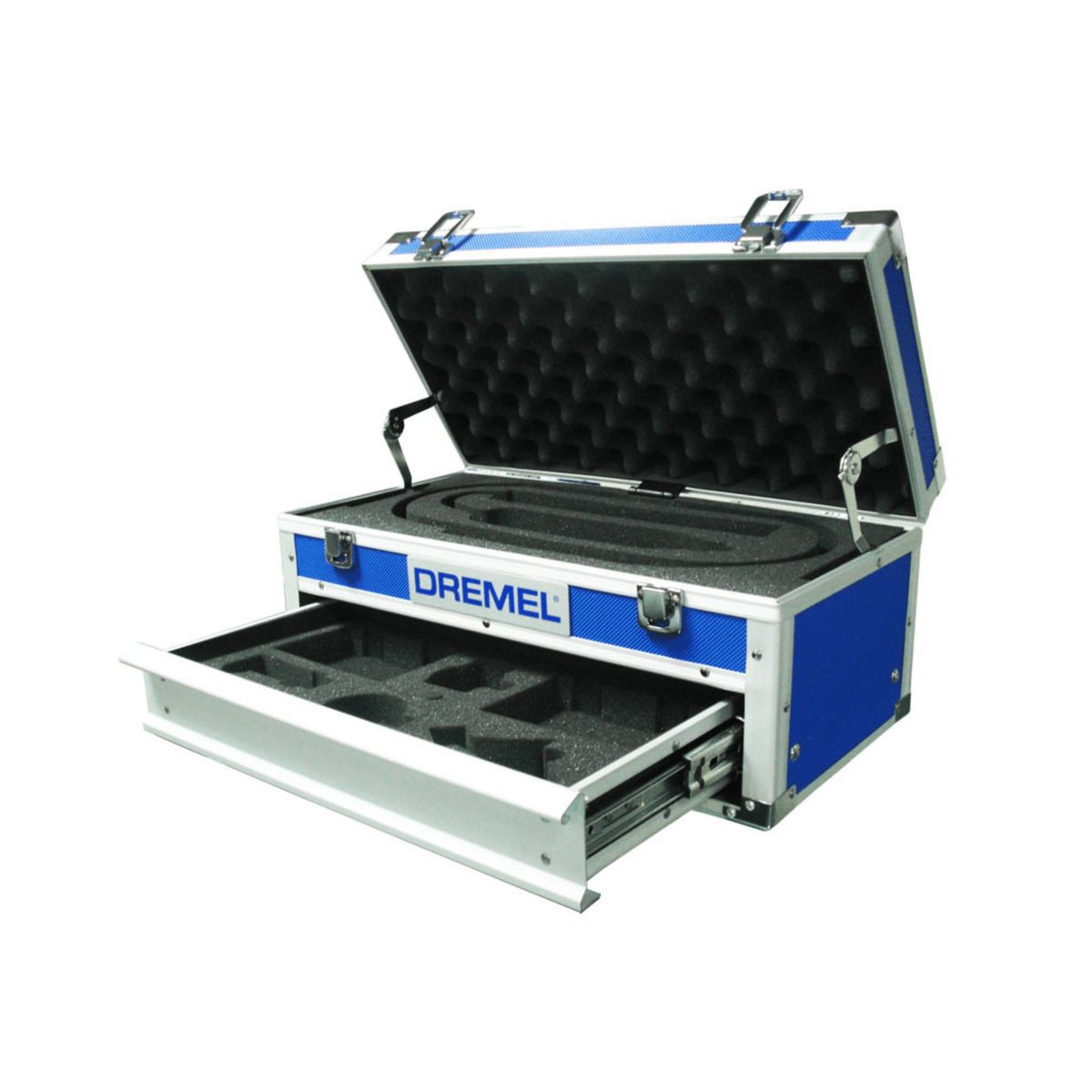 DREMEL - Maletín metálico, color azul