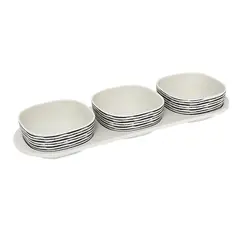 DECOGREEN - Snack 3 Divisiones Rayas