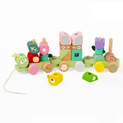 KIDSCOOL - Juego de arrastre Jungla feliz