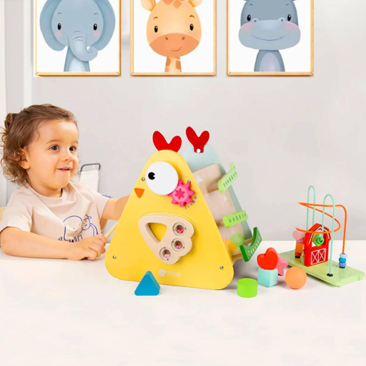 KIDSCOOL - Juego didáctico Gallina feliz