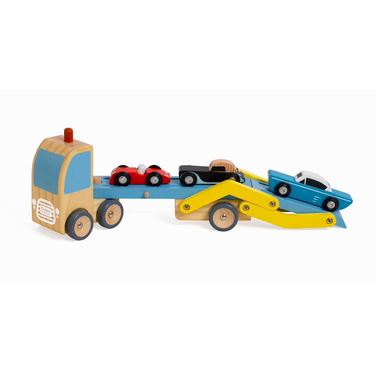 KIDSCOOL - Didactico camión remolcador de autos