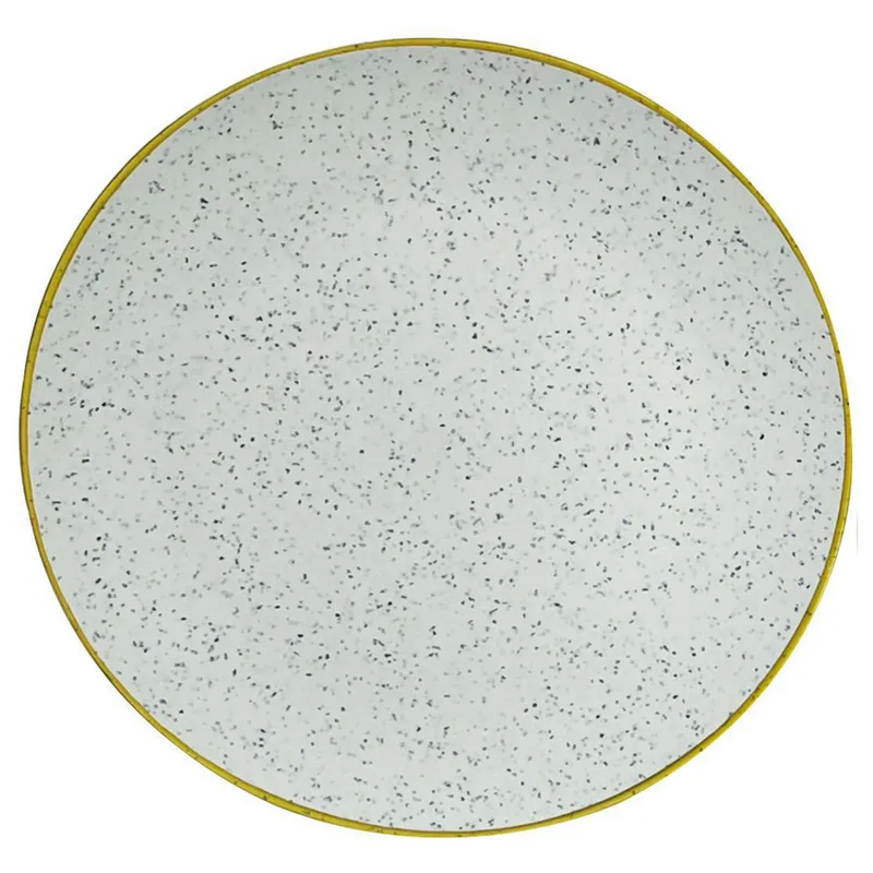 DECOGREEN - Plato 25 cm Biobamboo Gris