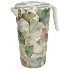 DECOGREEN - Jarrón de Bambú 1.4 l Gingko Verde