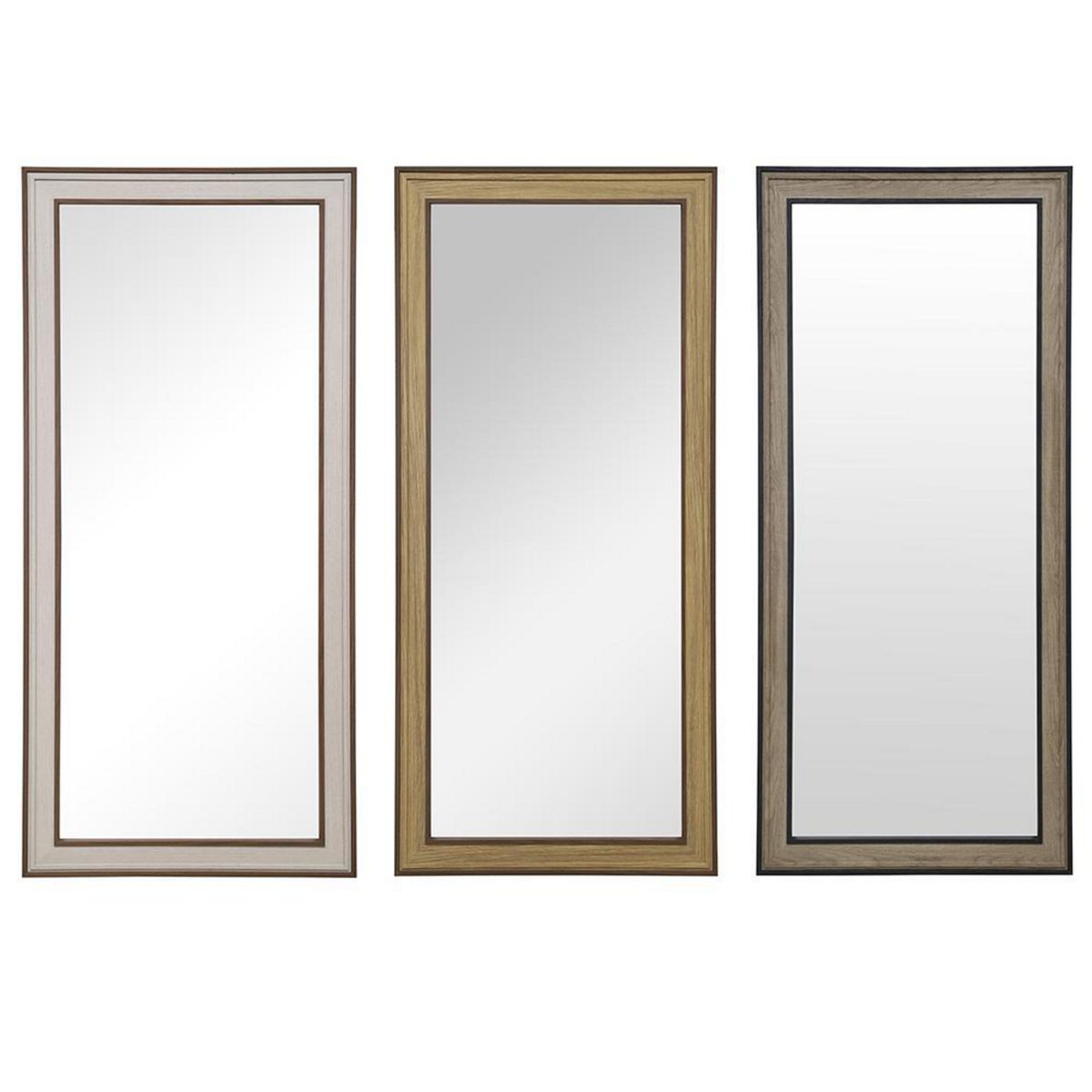 DORAL - Espejo Pared Forma Rectangular 55x120 cm Multicolor De Pared