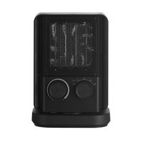 Calefactor Sobremesa Eléctrico 2000 W NTY20-22BK Negro