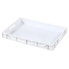 WENCO - Caja multiuso 40x8x60 15 l Blanco