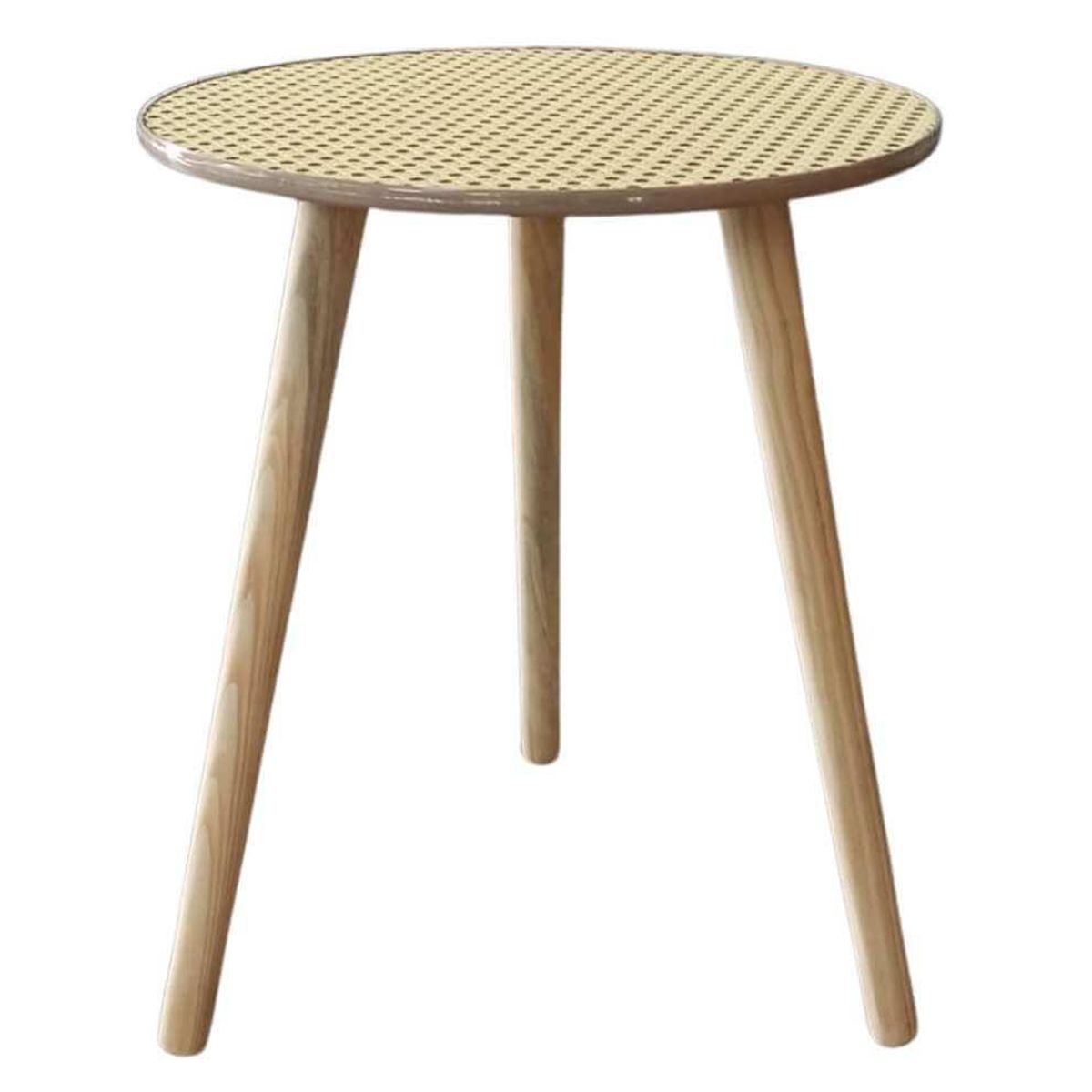 SOHOGAR - Mesa lateral CDT982 Café 40x40x49.5 cm