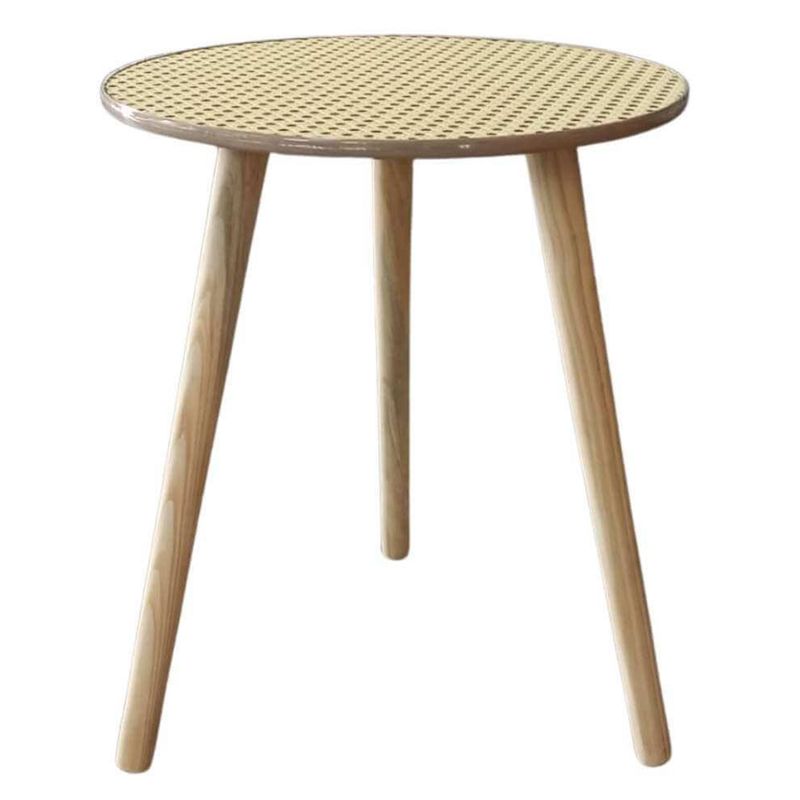 SOHOGAR - Mesa lateral CDT982 Café 40x40x49.5 cm